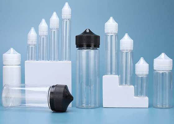 H 65,5 mm E Płynna butelka V2 100 ml Pusty pojemnik na krople do oczu