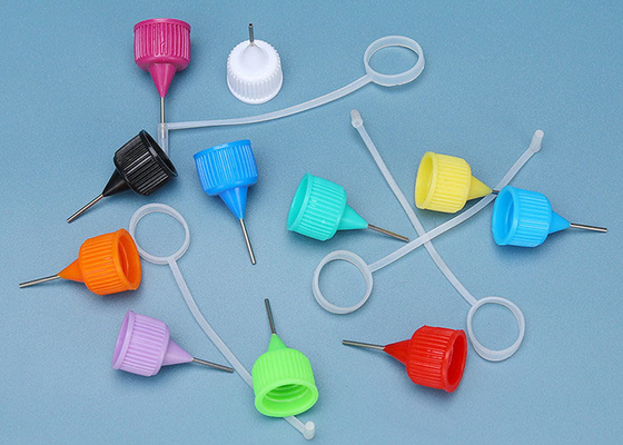 30 ml wyciskana plastikowa pusta butelka z płynem E z końcówką igłową