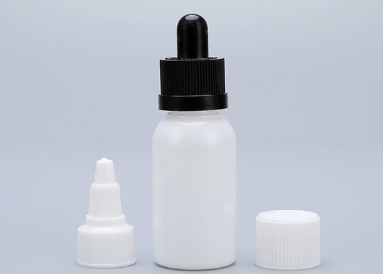 Przejrzysty czarny 1 oz plastikowe butelki kroplówkowe