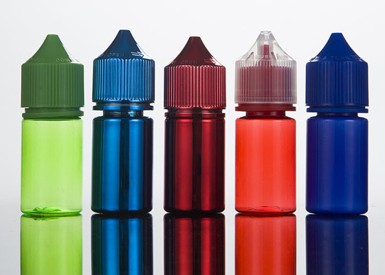 Smoke Oil E Cig Puste wyciskane butelki z zakraplaczem 30 ml 60 ml