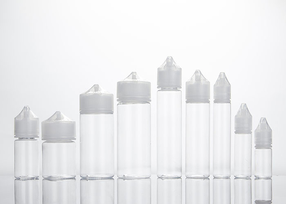 30 ml butelki soku E z tworzywa sztucznego dla zwierząt domowych, kroplówka z płaską czapką V3 zabezpieczona przed przeciekiem