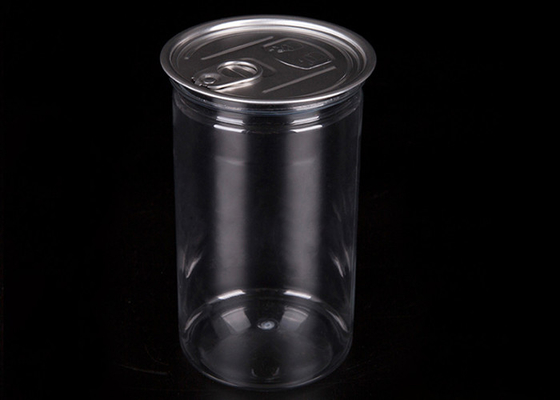 Przezroczyste plastikowe pojemniki na słoiki do konserw spożywczych 280 ml 500 ml 650 ml