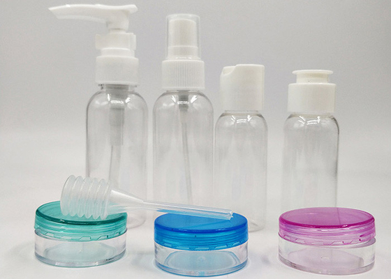Dostosuj pustą plastikową plastikową butelkę z rozpylaczem PET do balsamu kosmetycznego