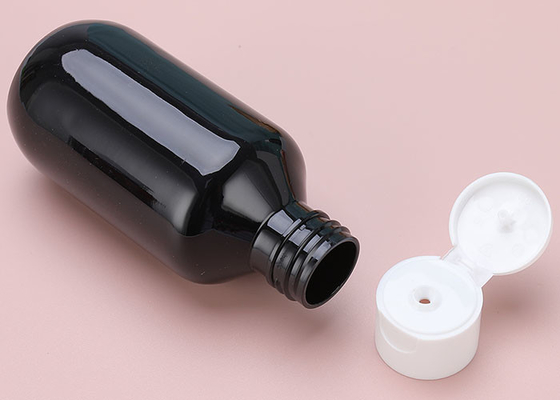 Amber Flip Top Cap Butelki PET z balsamem 120 ml do kosmetycznego kremu z tonerem