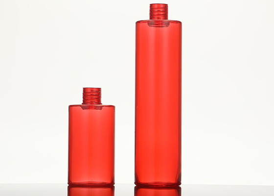 60 ml 150 ml czerwone puste plastikowe butelki z pompką do dozowania balsamów szamponów
