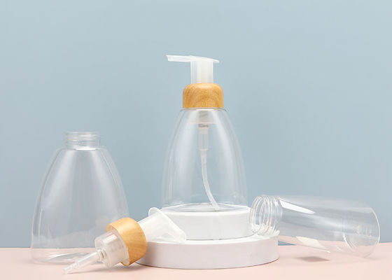 Butelka do dozowania piany PET Biały pojemnik wielokrotnego napełniania przeznaczony do dozowania mydła w pianie, środka dezynfekującego i płynów czyszczących