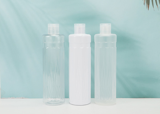 Flip Top Cap 300 ml Butelka PET z zakrętką do szamponu kosmetycznego