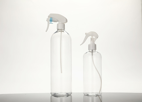 PET Squeeze Biała przezroczysta plastikowa butelka z rozpylaczem 500 ml 1000 ml