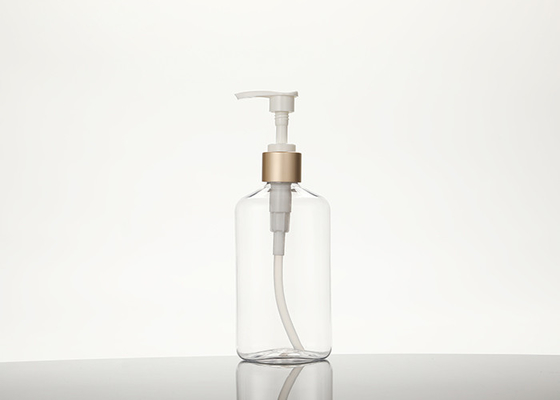 Biały pusty 50 ml Spray Plastic Boston Round Pump Kosmetyczna butelka dla zwierząt domowych do opakowań kosmetycznych