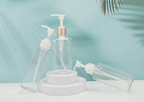 Wyczyść 350 ml pustych butelek z szamponem z pompką do ręcznego mycia plastiku PET