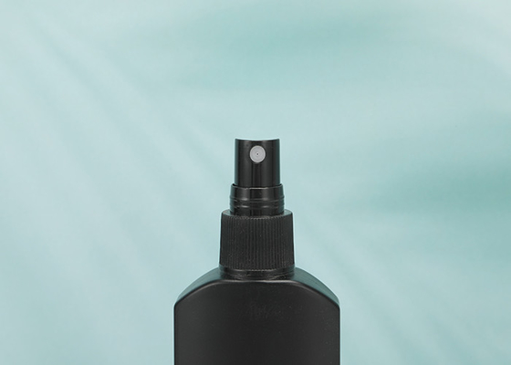 Pet Square Flat Spray Fine Mist Bottles 120ml Black do dezynfekcji rąk perfum