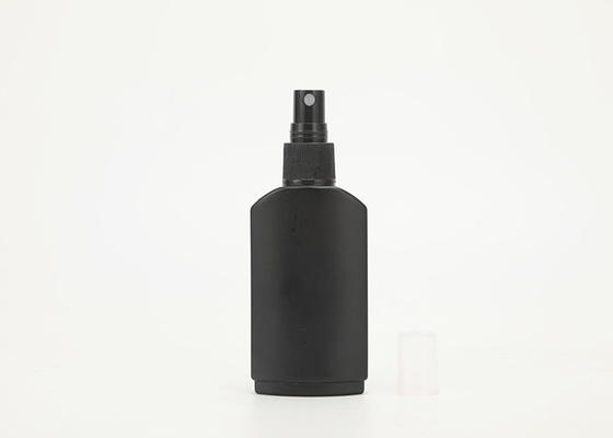 Pet Square Flat Spray Fine Mist Bottles 120ml Black do dezynfekcji rąk perfum