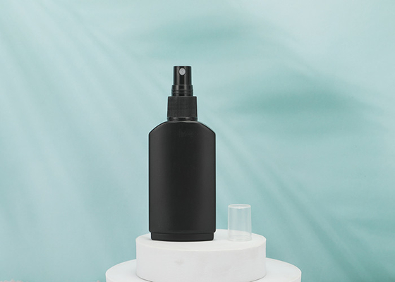 Pet Square Flat Spray Fine Mist Bottles 120ml Black do dezynfekcji rąk perfum
