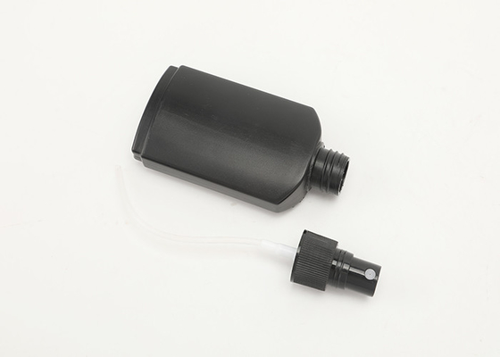 Pet Square Flat Spray Fine Mist Bottles 120ml Black do dezynfekcji rąk perfum
