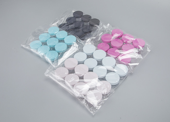 Zbiór Pusty PET Plastic 50ml 80ml 100ml 120ml 150ml 200ml 250ml 8oz Czarny słoik kosmetyczny Do kremu kosmetyczny opakowania