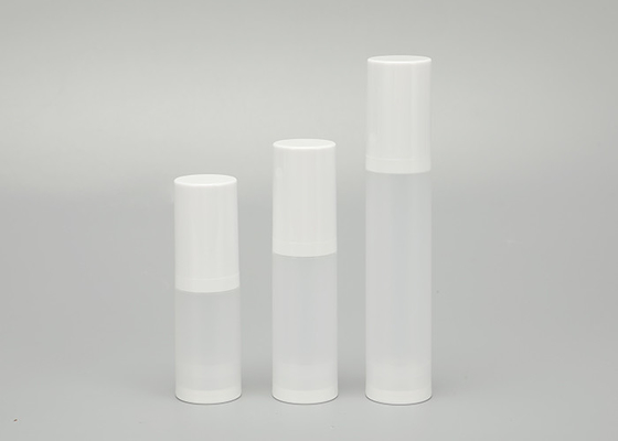 Clear Airless Cosmetic Cream Airless Pump Bottle Rozmiar podróżny Możliwość ponownego napełnienia