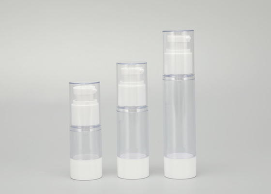 Lotion 1 Oz Puste matowe butelki z pompką bezpowietrzną do podróży