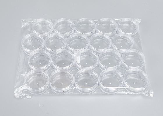 Balsam kosmetyczny Przezroczyste okrągłe pojemniki z pokrywką 10g 15g 30g