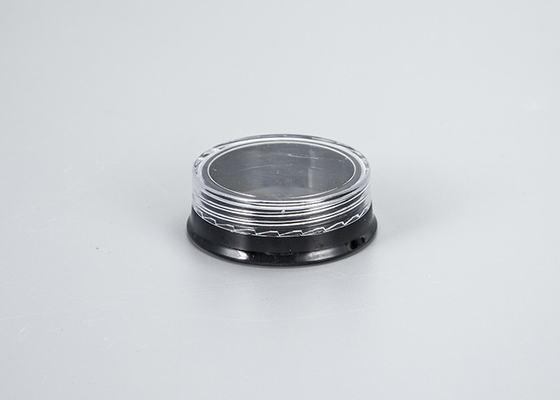 Biały 5ml 10ml 15ml 30ml 50ml Powtarzalny pojemnik do pielęgnacji skóry okrągły plastikowy słoik kosmetyczny