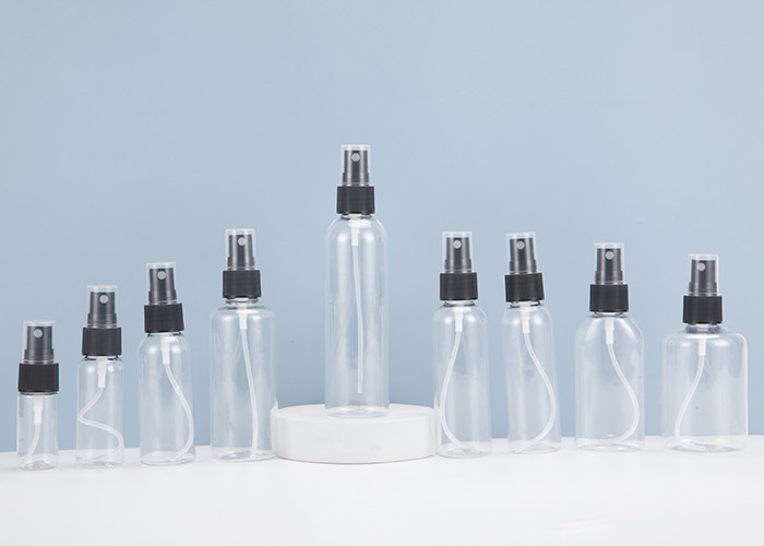 Pusta plastikowa butelka z rozpylaczem PET do perfum do dezynfekcji rąk Kosmetyczny opryskiwacz mgły