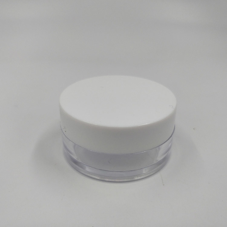Gładka powierzchnia Plastic Cosmetic Jar 10ml 15ml 30ml 60ml 80ml 100ml 120ml 150ml Małe