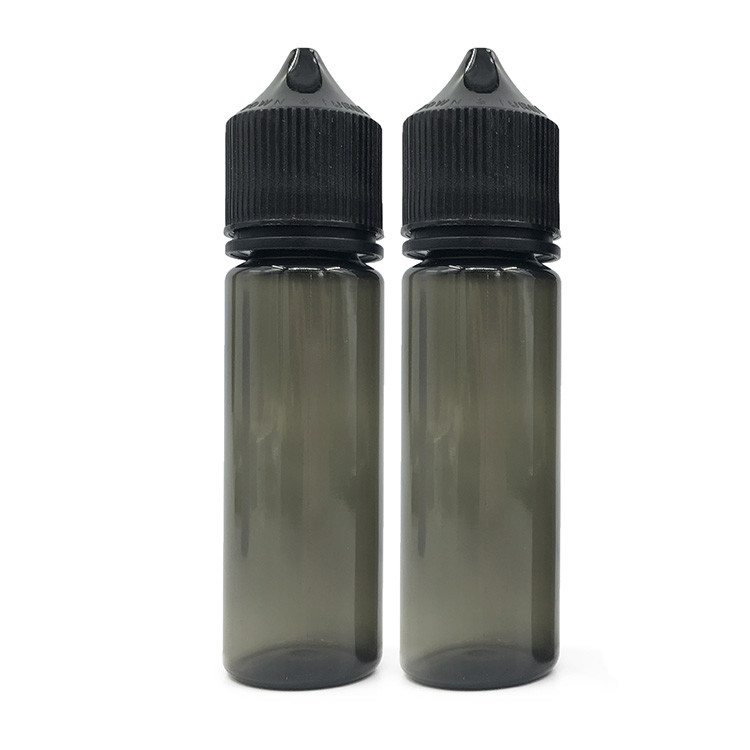 50 ml squeezable liquid PET dropper bottle with black or white lid/ cap (Sciszczalna butelka z płynnym kropelnikiem PET z czarną lub białą pokrywką/ czapką)