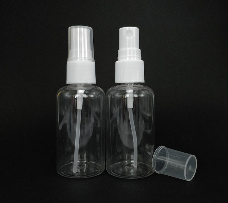 Duża pojemność 100 ml 120 ml 150 ml 200 ml 250 ml 500 ml przejrzysta biała bursztynowa niebieska PET plastikowa pojemność kosmetyczna butelka spray