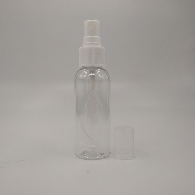 100 ml 120 ml 200 ml Przejrzysta butelka kosmetyczna o ciężkim dnie
