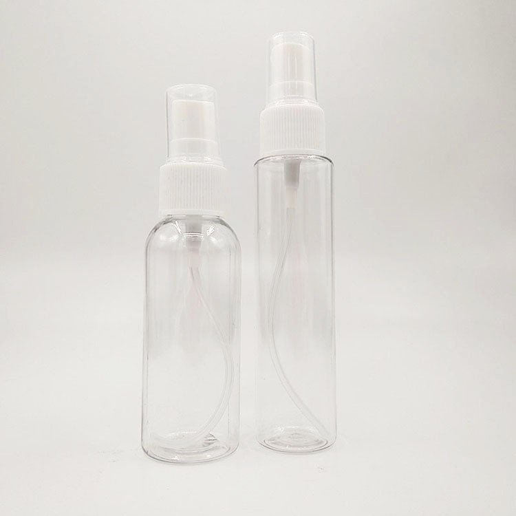 Pustka butelka PET 30ml 50ml 100ml 120ml 150ml 200ml 250ml 500ml Bursztynowa biała, przejrzysta plastikowa butelka do kosmetyków