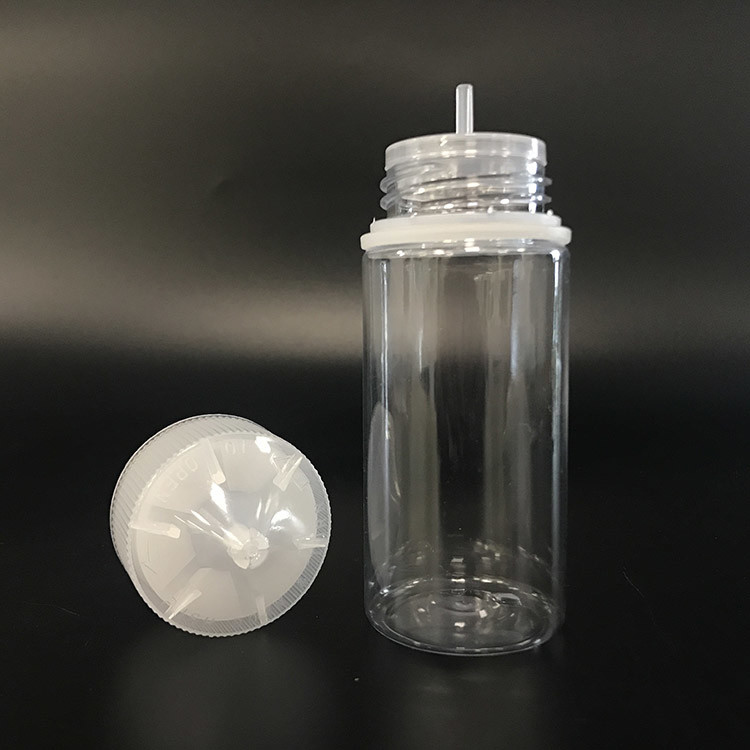 100 ml butelka z żurawkową czapką PET E płynna dla dzieci