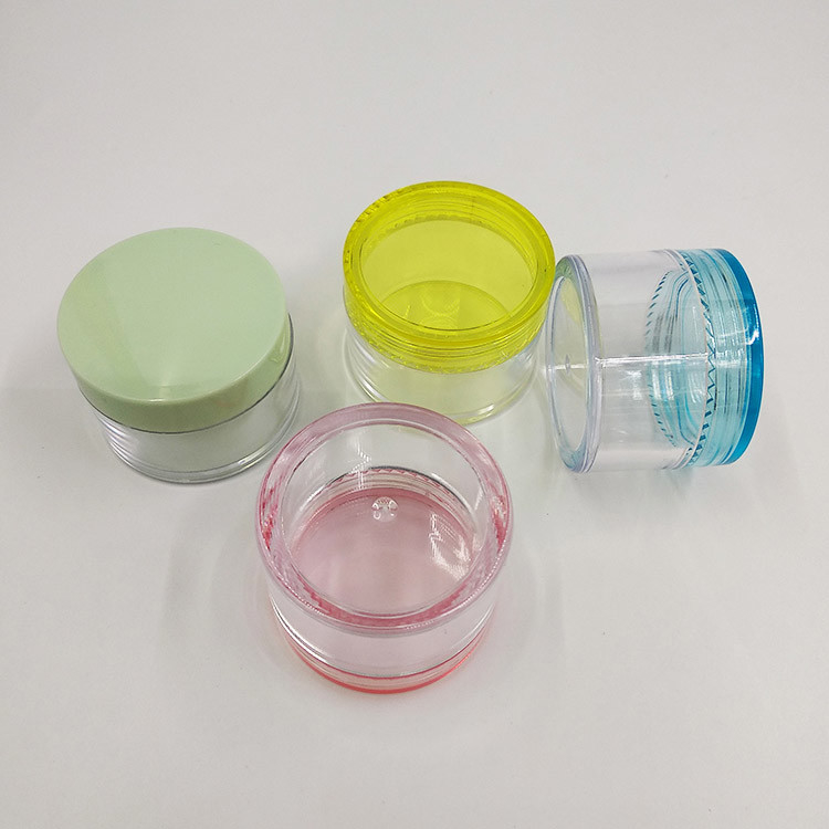 10ml 15ml 30ml 60ml 80ml 100ml 120ml 150ml Pojemność Kosmetyczny z plastiku z przejrzystą konstrukcją