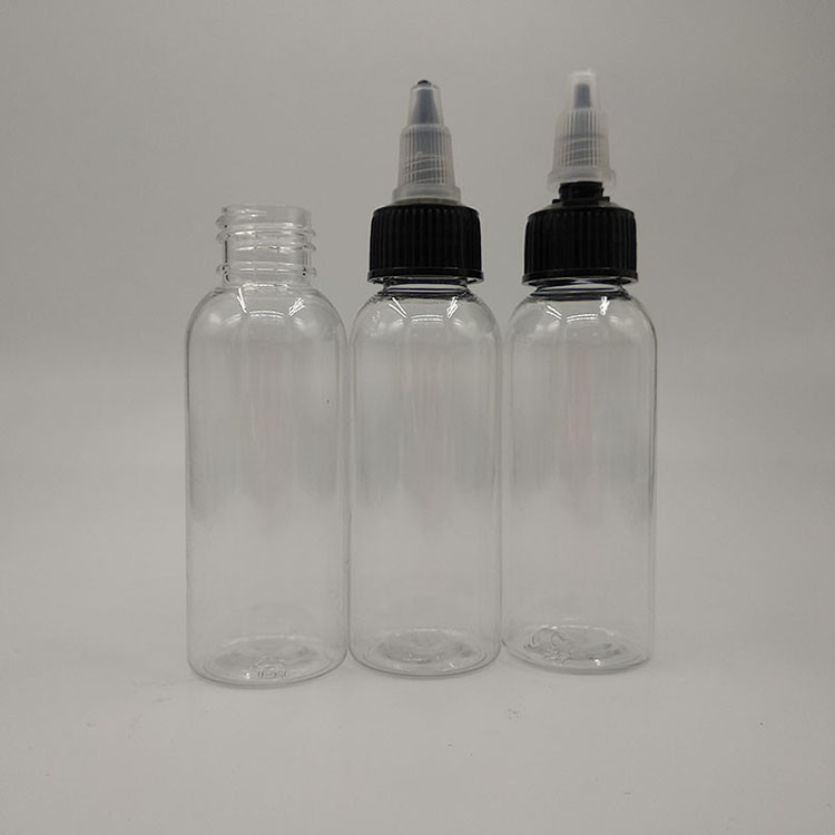 50 ml specjalnie zaprojektowana płyta etykietowa, szczyt igły, szczyt kleju, butelka ze śrubokrętnym zamknięciem i towary na miejscu