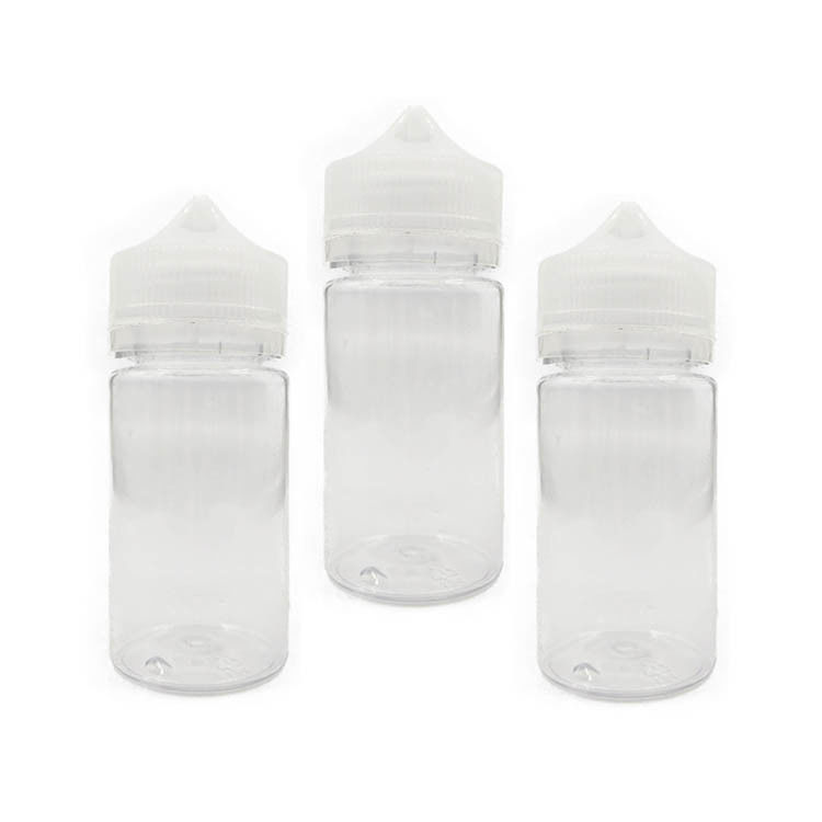 Małe butelki 100 ml do płynów Drukowanie ekranowe 10 ml 15 ml 30 ml 60 ml 80 ml 100 ml