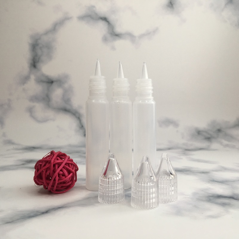 Przejrzyste czarne butelki PET małe do płynów do przejrzystych pojemników płynnych