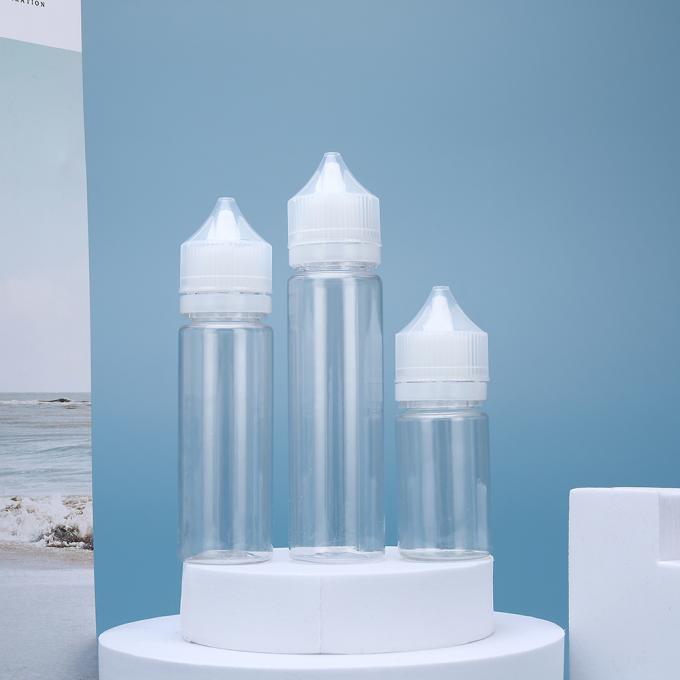 ISO Małe butelki plastikowe z wierszem z górą 10 ml 20 ml 30 ml 50 ml 60 ml 1