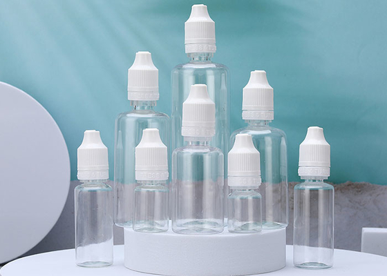 30 ml 40 ml 50 ml E Płynne plastikowe puste butelki z kroplami do oczu z zakrętkami zabezpieczającymi przed dziećmi